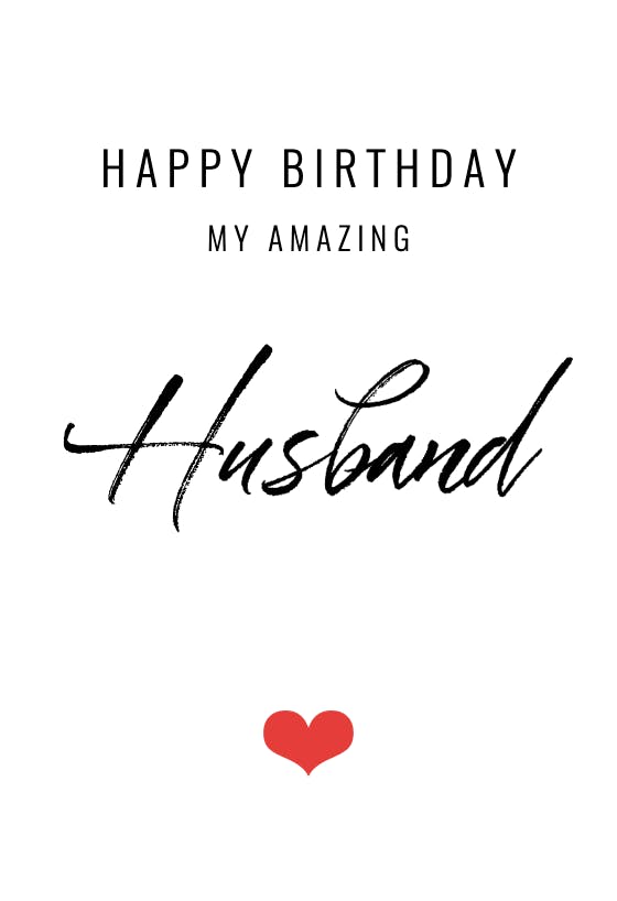 Greeting Card Free Postage 1st Trophy Birthday Husband